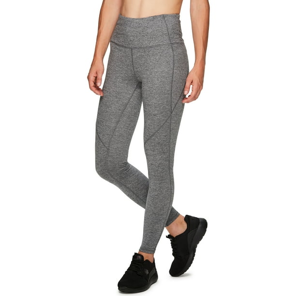 RBX Active Womens Super Soft Peached Space Dye Full Length Workout Running Yoga Legging